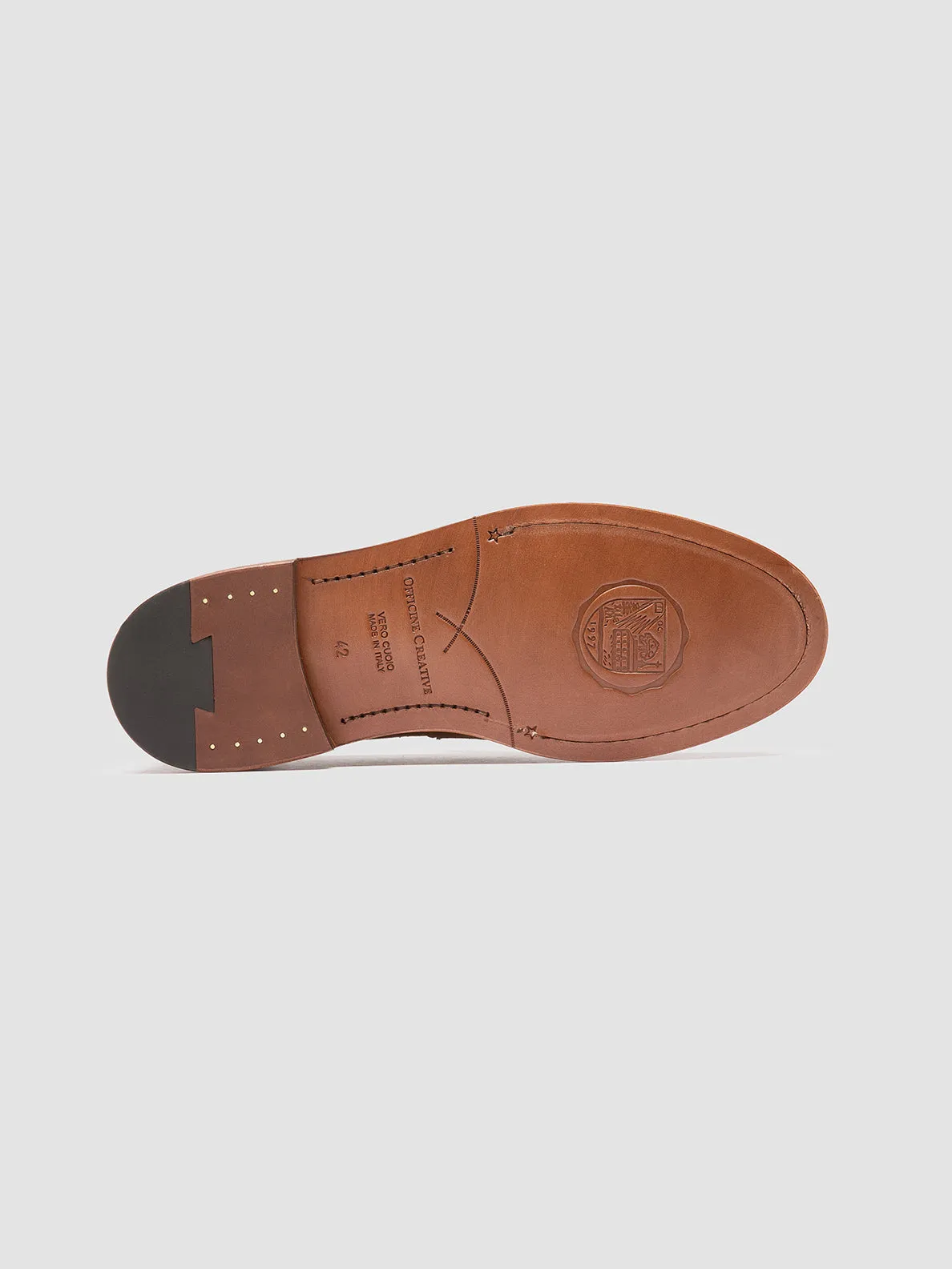 Easy On/Off SAX 001 - Brown Suede Penny Loafers