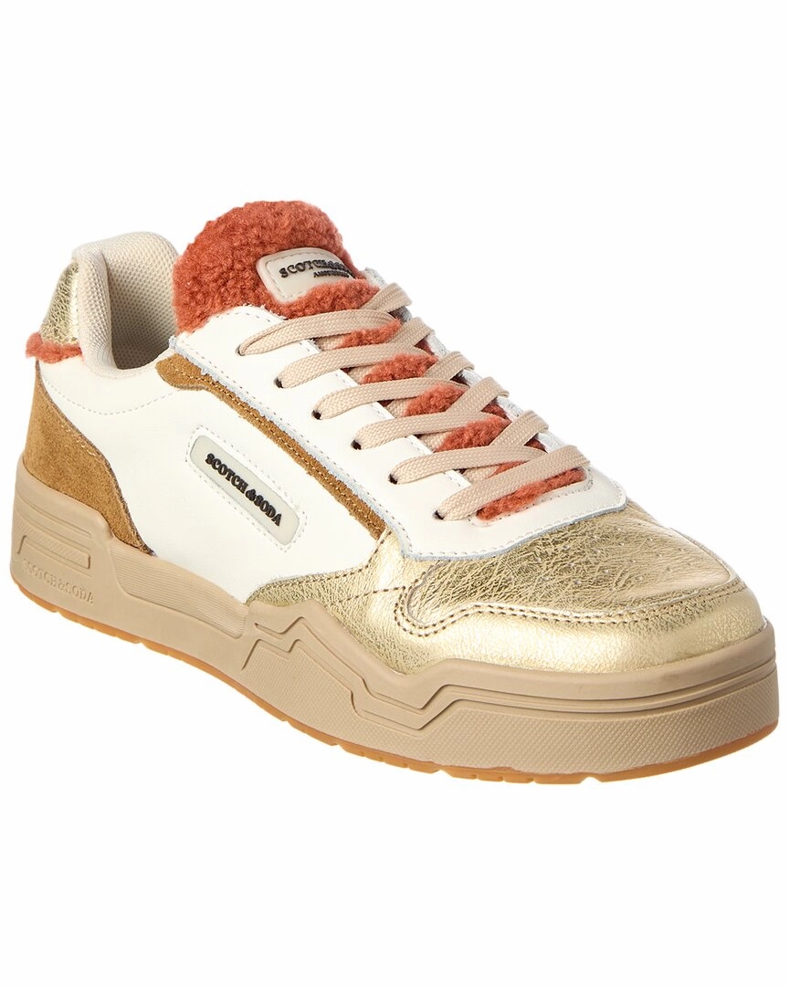 Microfiber Layers Scotch & Soda Lillie Suede Sneaker