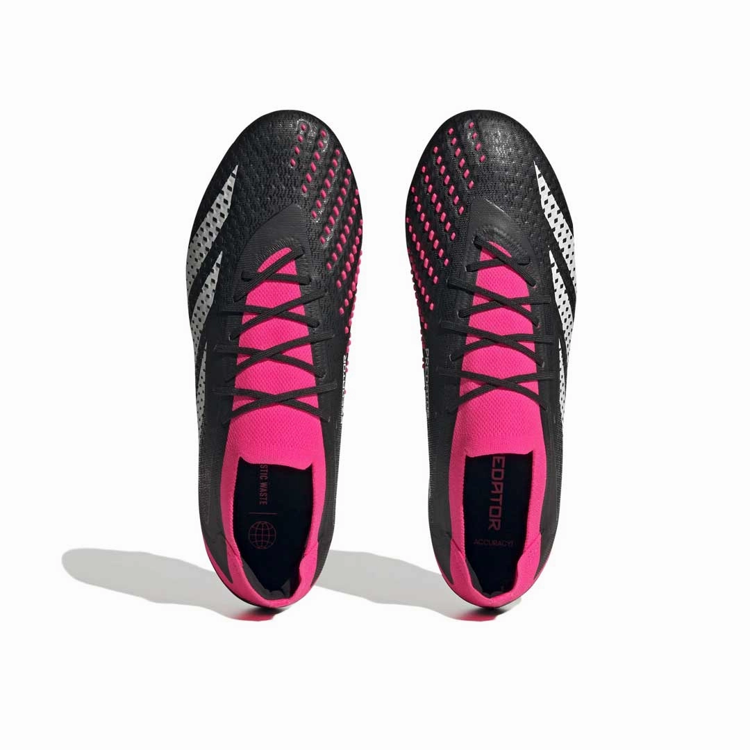 adidas - Unisex Predator Accuracy.1 Low Firm Ground Soccer Cleats (GW4577) Left shoe kids