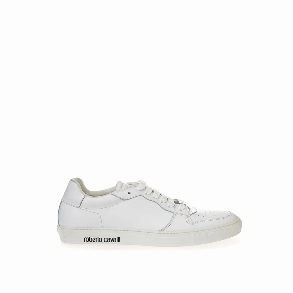 Roberto Cavalli Leather Sneakers Luxe Women's Footwear Tensile Barrier Tech