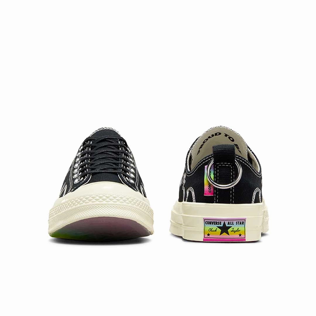 Converse - Unisex Chuck 70  Pride Low Top Shoes (A10215C) Earth Brown Seamless Internal Structure