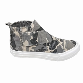 Universal Look Foot alignment Women's Florence Sneakers In Grey Camo