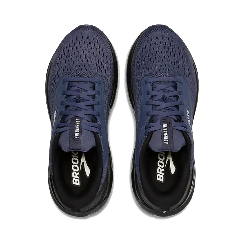 Easy Clean Brooks Men's Adrenaline GTS 24 GTX Waterproof Sneaker in Black/Nightshadow/Coconut