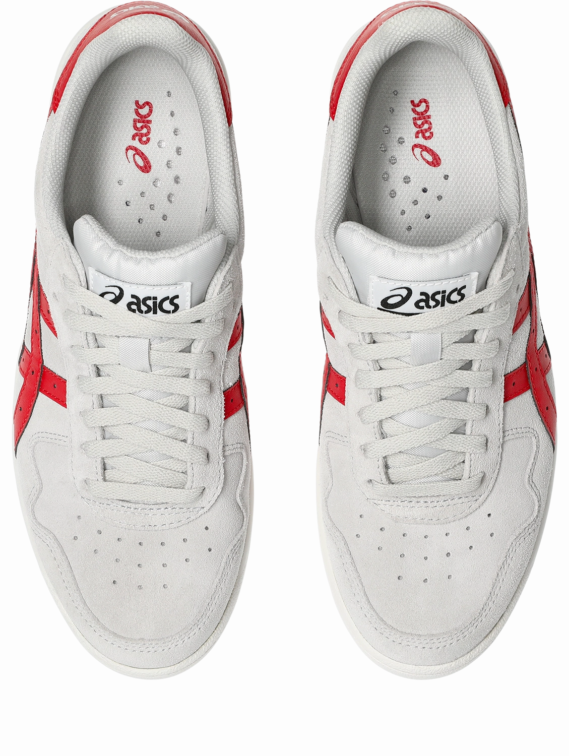 Asics - Japan Pro (Cloud Grey/Classic Red) plyometric - training shoes Thermoregulating Innovation