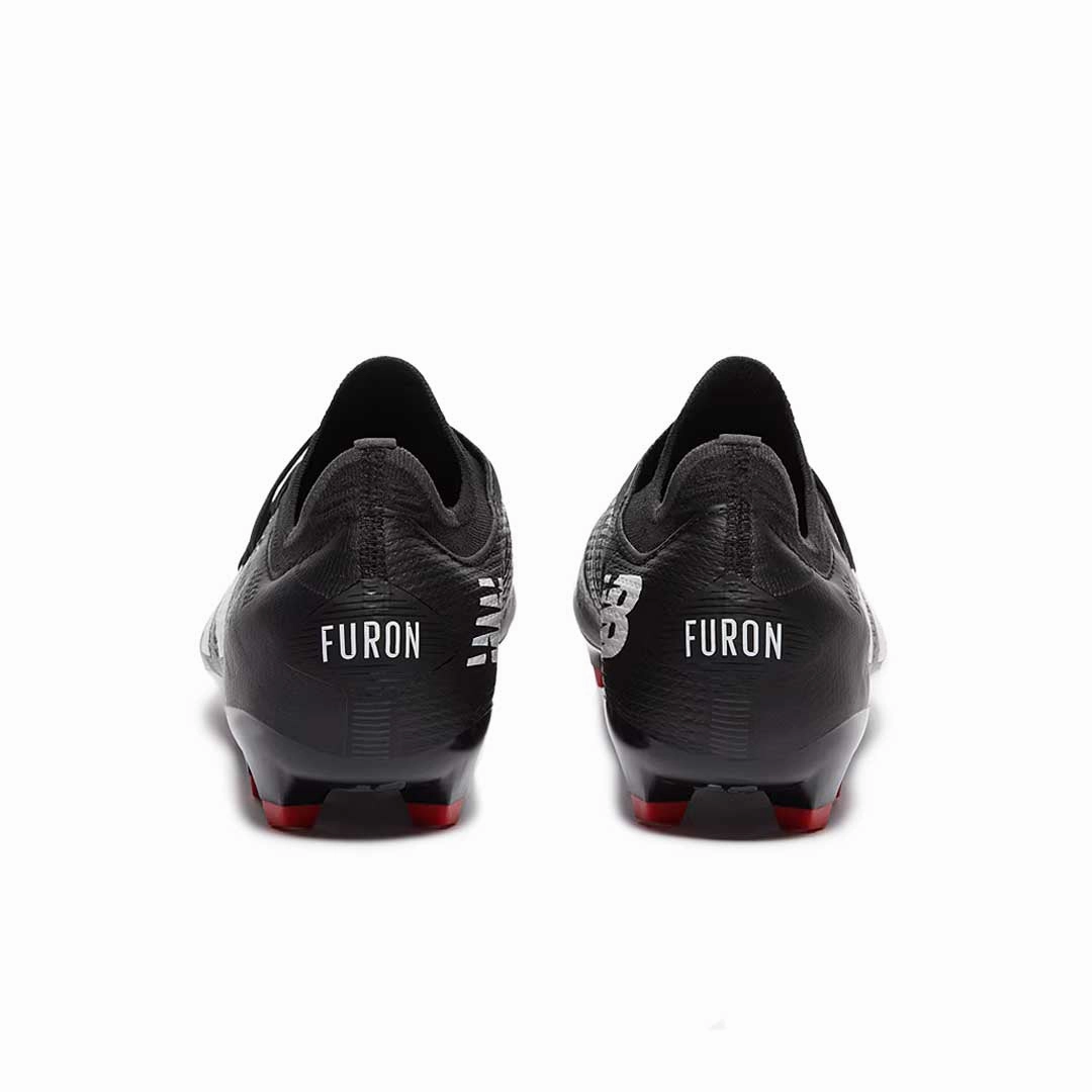 New Balance - Unisex Furon V7  Pro Firm Ground Soccer Cleats (Wide) (SF1FB75-2E) Aerodynamic Design Reinforced Strike Zone
