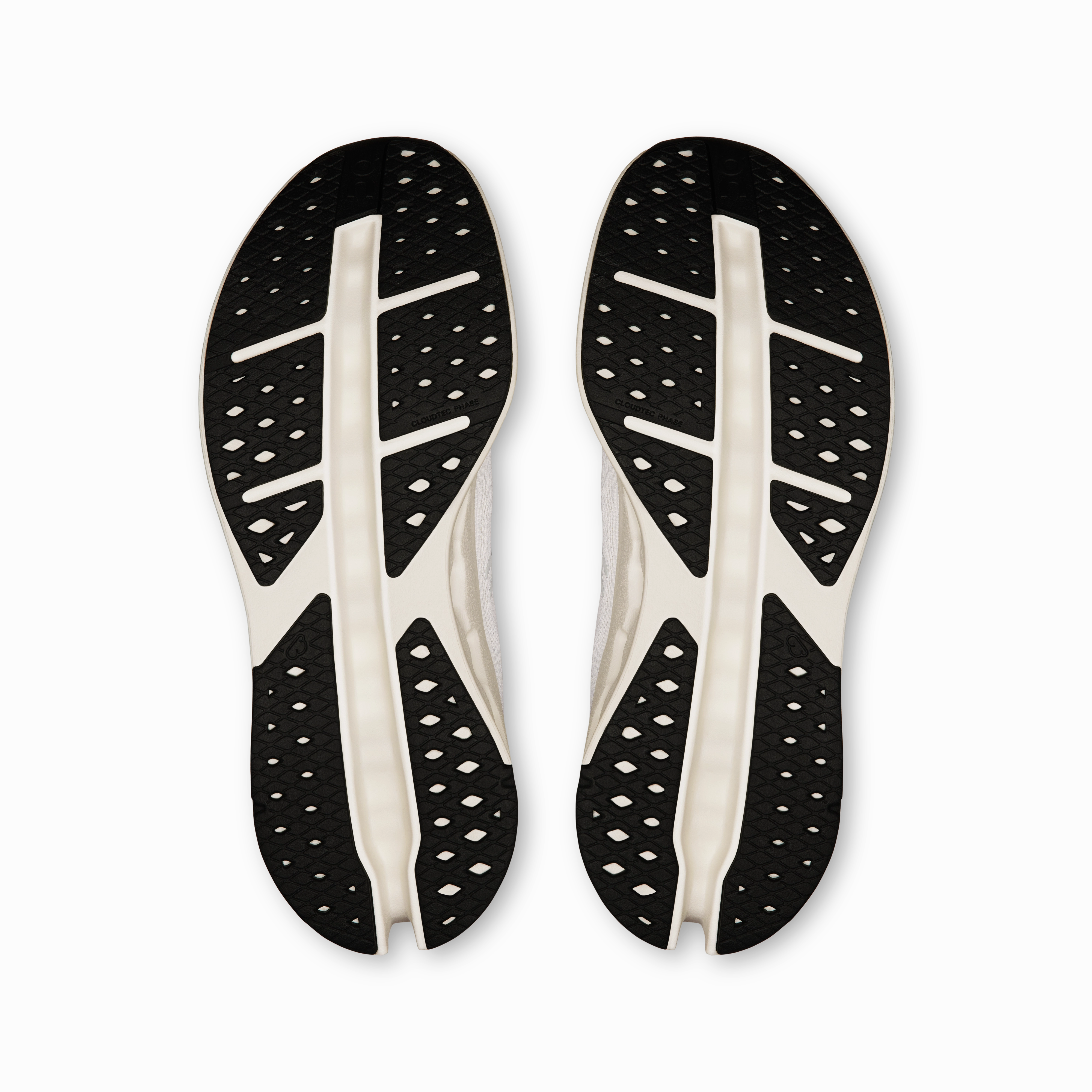 foot - mobility running shoes Lightweight Reinforced Toe Cap On Running Men's Cloudsurfer Max Shoes - White / White