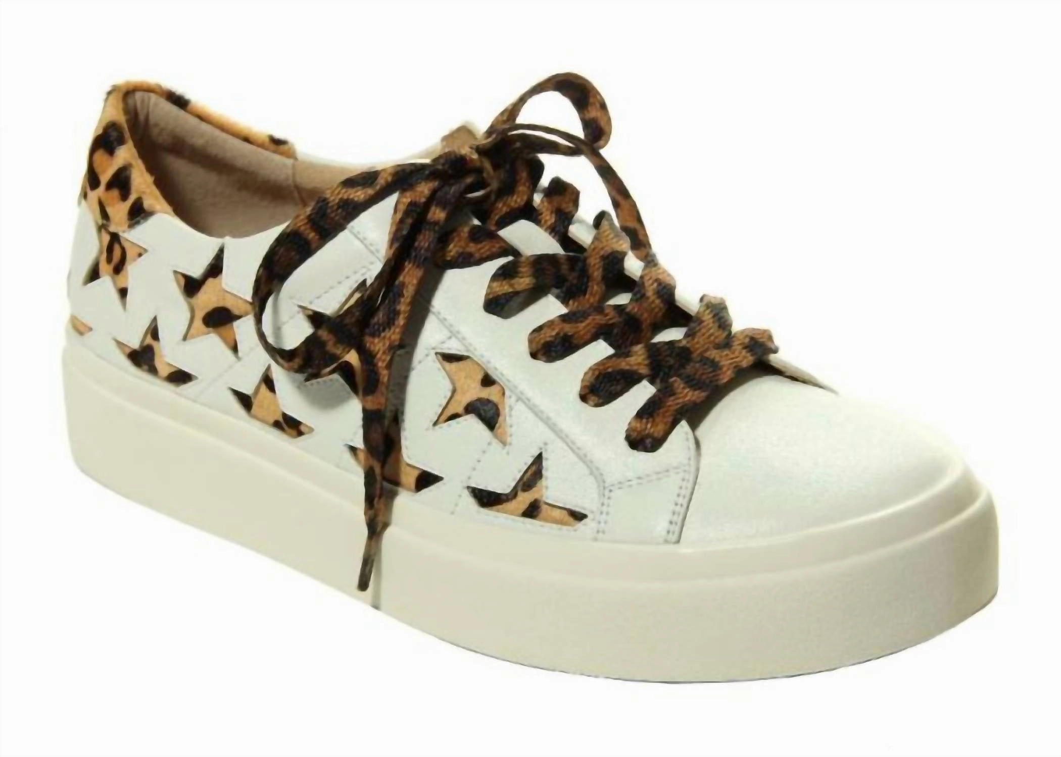 Women's Yolen Nappa With Camel Chag In White Innovation High rebound