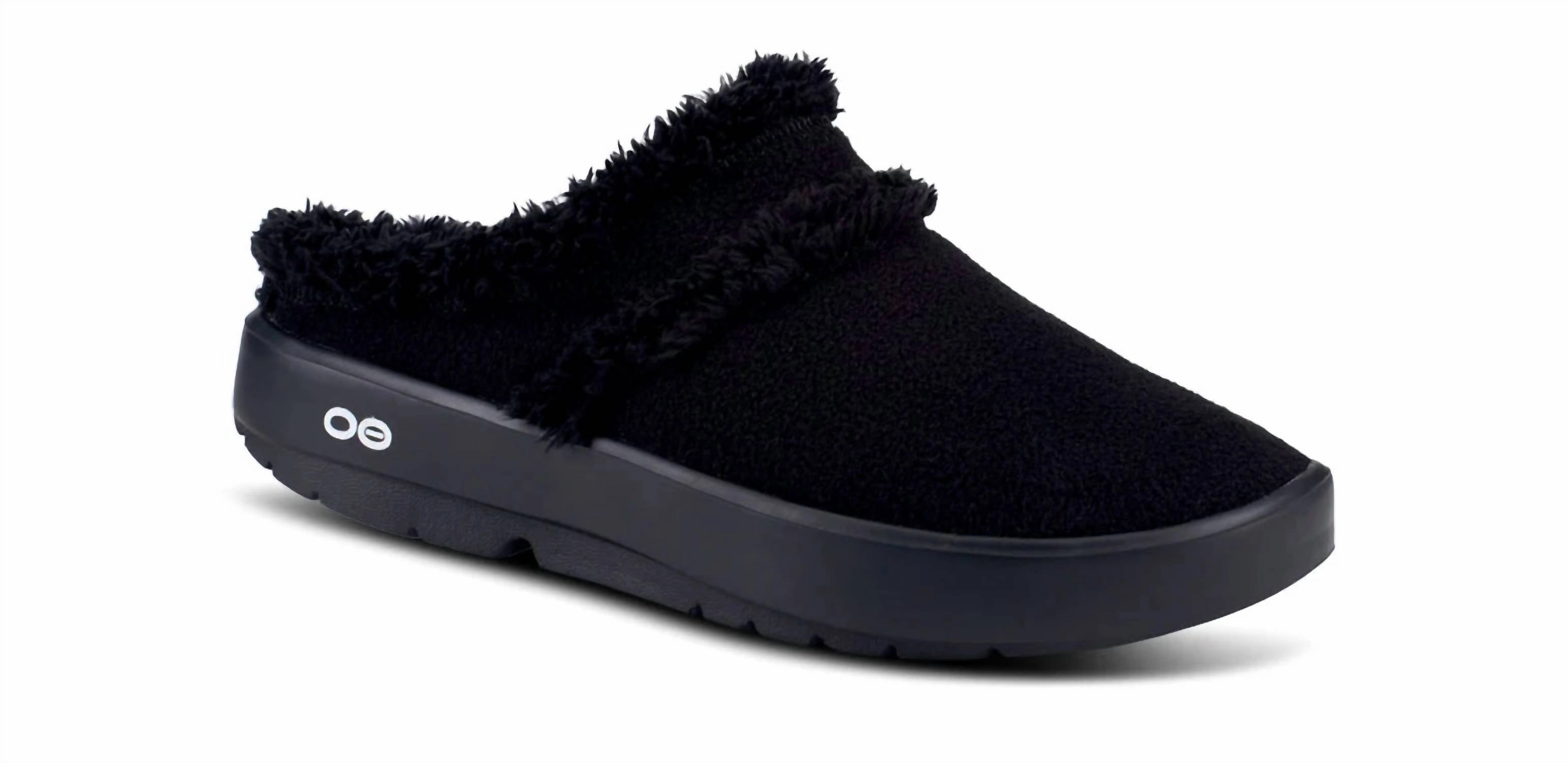 Men's Mule Shoe In Black Thermal Regulation Layer Feet First