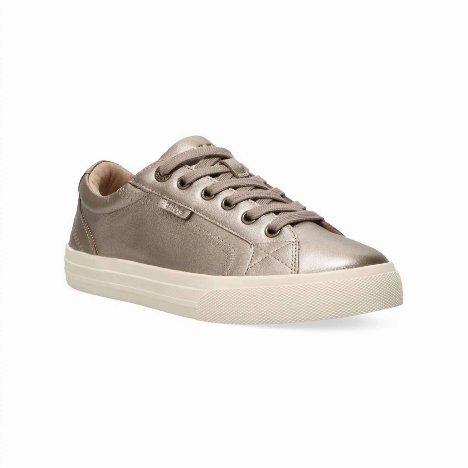 Women's Plim Soul Lux Leather Sneakers In Champagne Comfort Focus