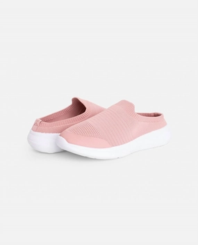 Women's Calming Slip On Sneaker In Blush Perforated Airflow Zones Sustainable Design