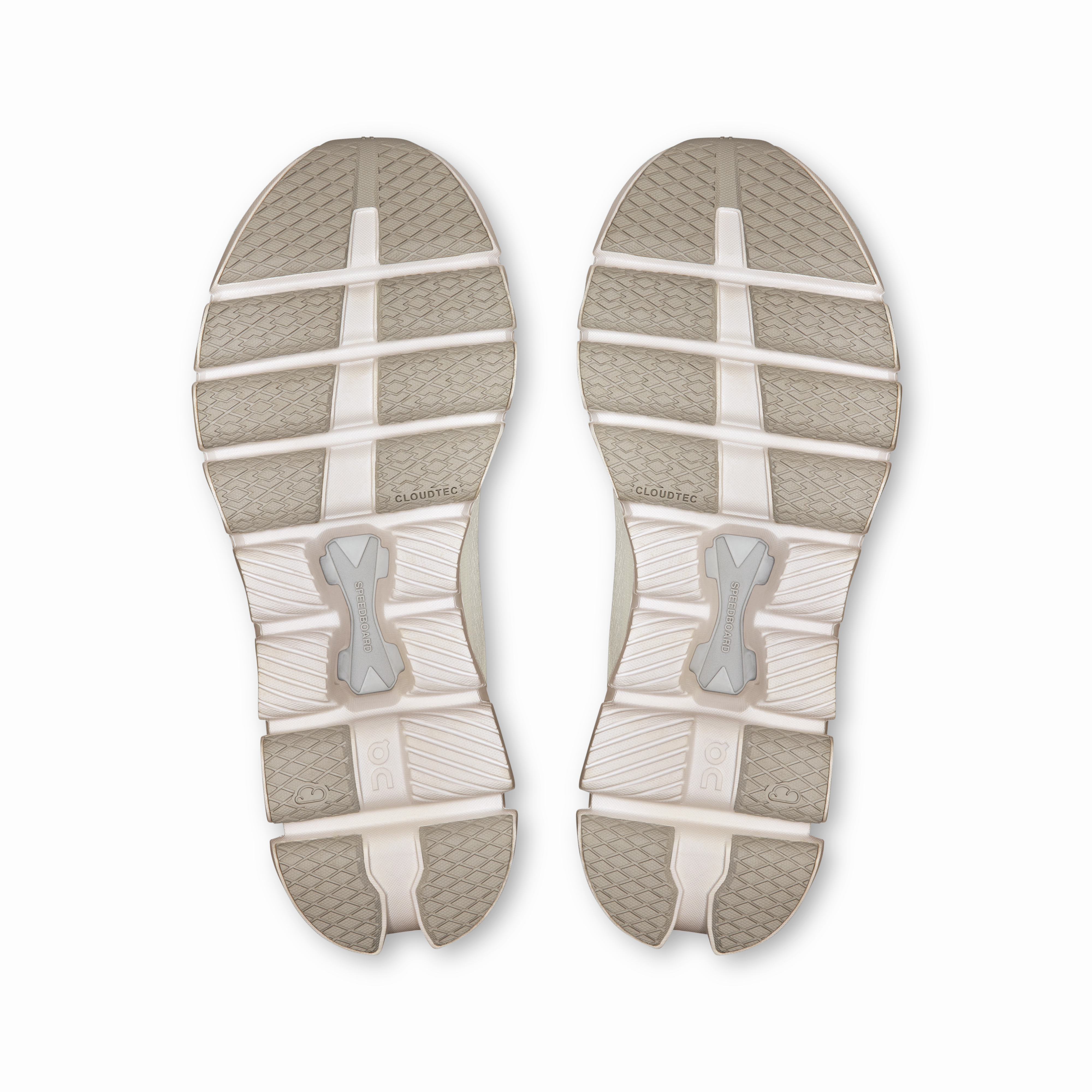 On Running Men's Cloud X 4 Ad Shoes - White / Wolf odor - control - technology - shoes