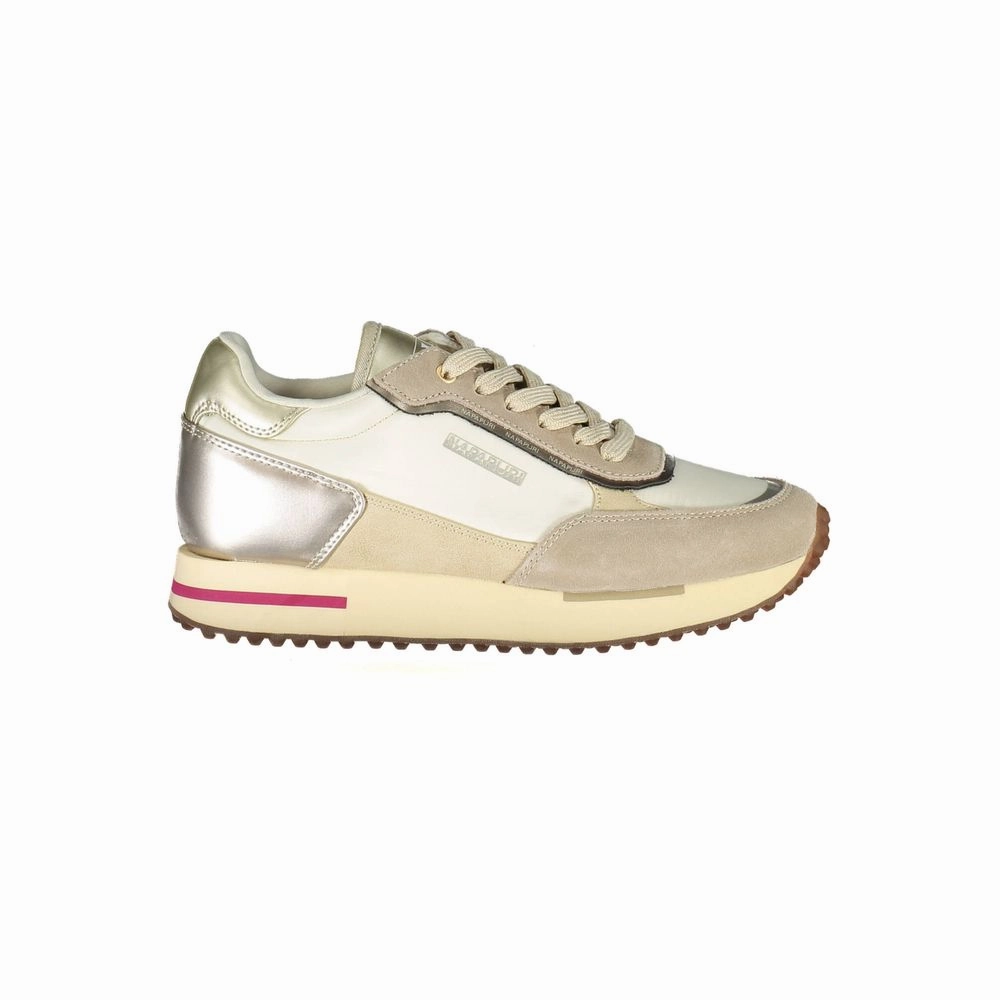 Sustainable Stitching Neutral Choice Napapijri Polyester Women's Sneaker