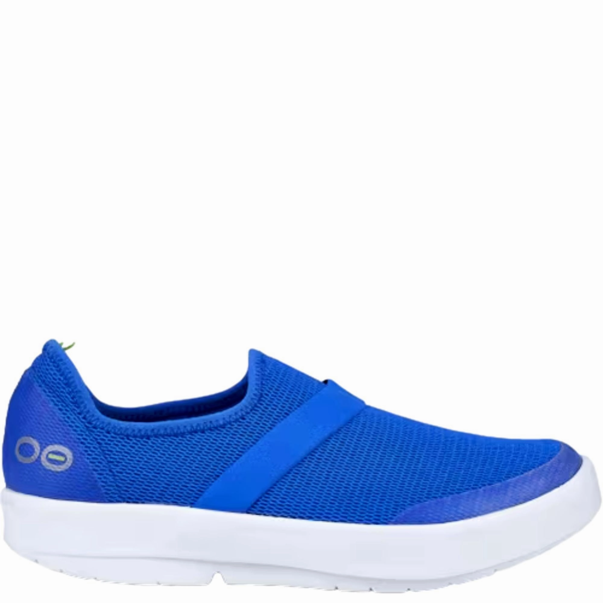 Secure look Zero Gravity Engineering OOFOS OOmg Low White / Blue  5070-WHT-BLU Women's