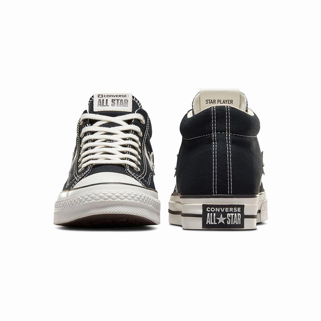 Converse - Unisex Star Player 76 Mid Top Shoes (A06920C) Unisex Appeal