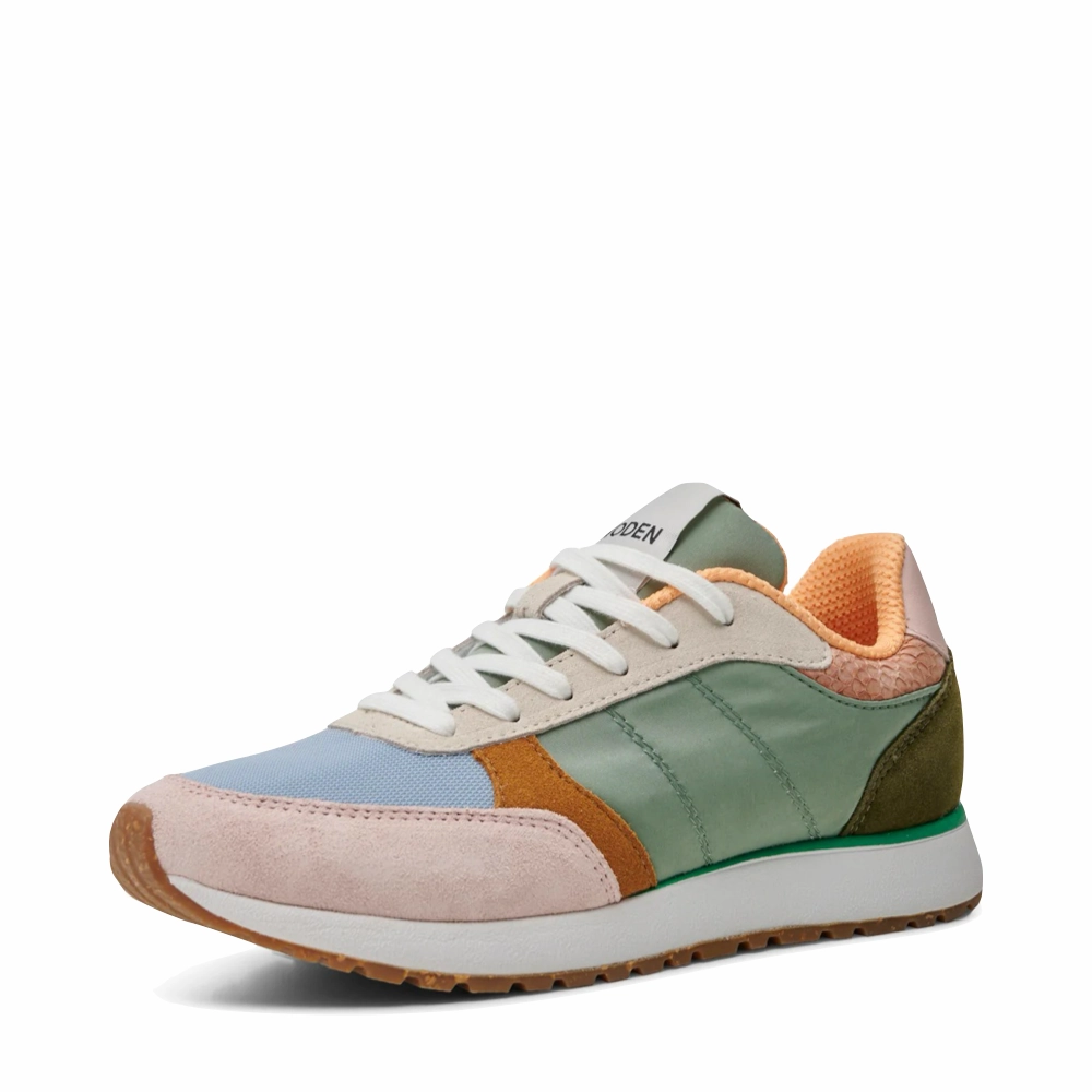 Subtle Form RollUp Woden Women's Ronja Sneaker in Algea Multi