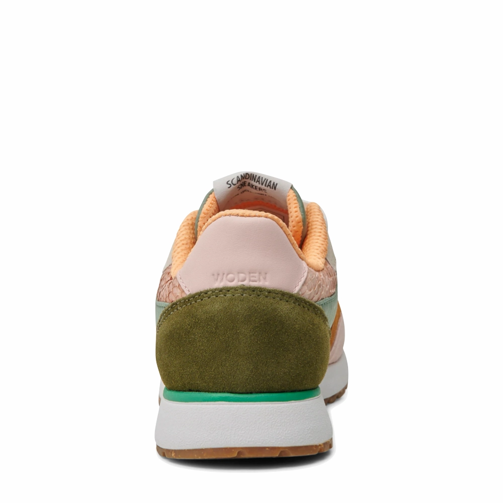 Stylish Woden Women's Ronja Sneaker in Algea Multi