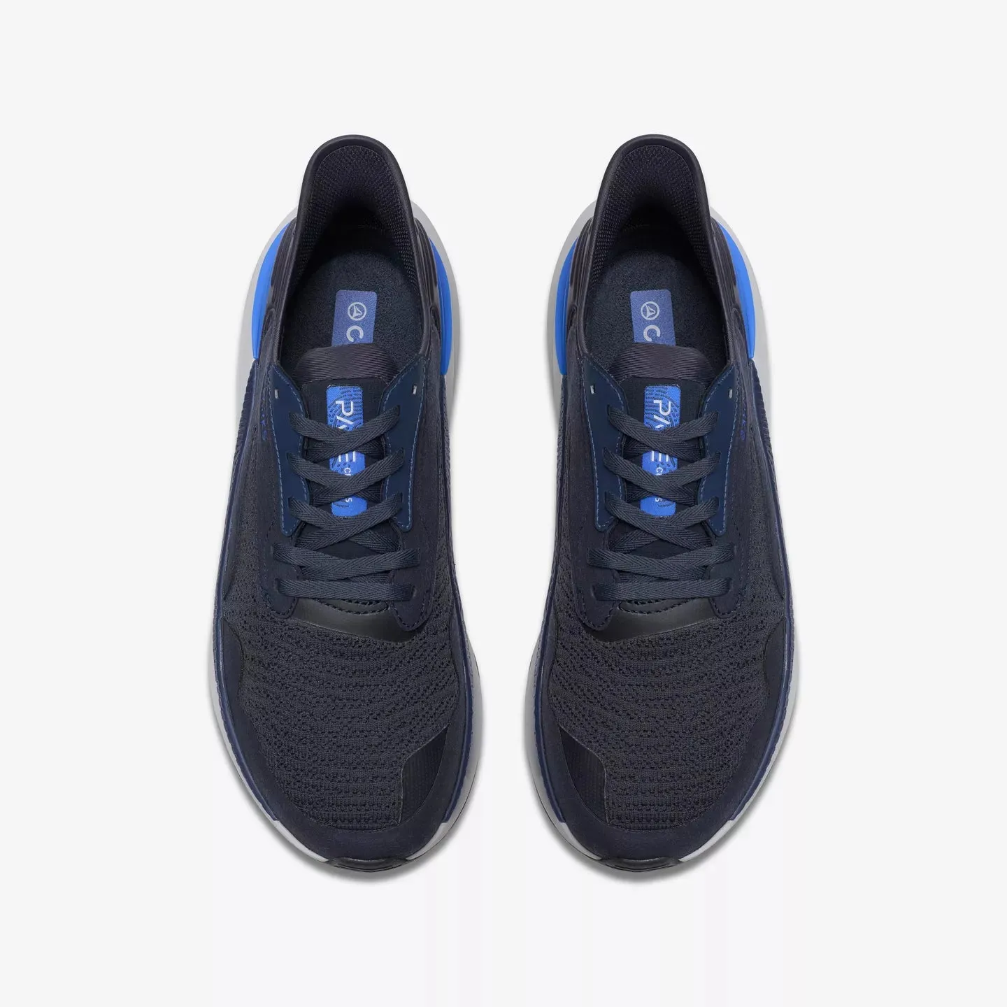 Clarks Men's Pace Sneaker in Navy Speed Jog