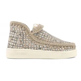 Women's Summer Eskimo Woven Textiles Sneaker In Gold AllPurpose Style Neutral