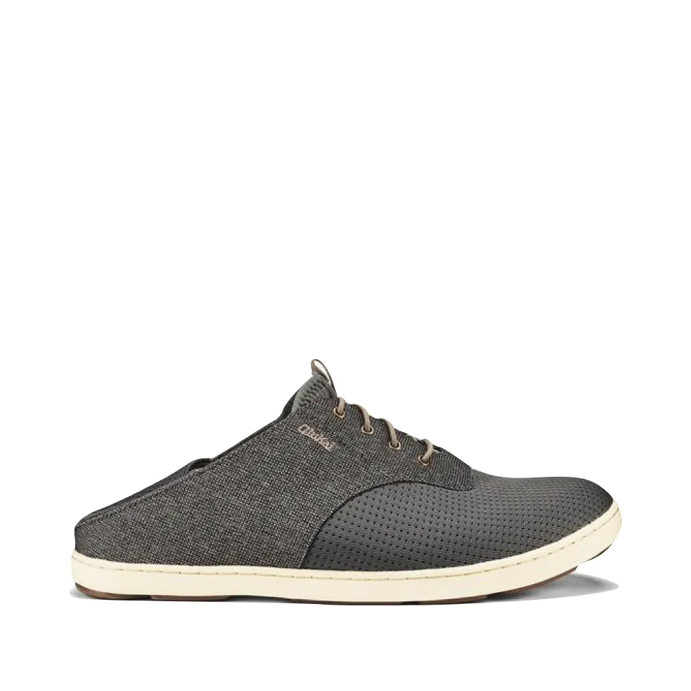 Every Moment EVA sole OluKai Men's Nohea Moku Mesh Slip On in Charcoal