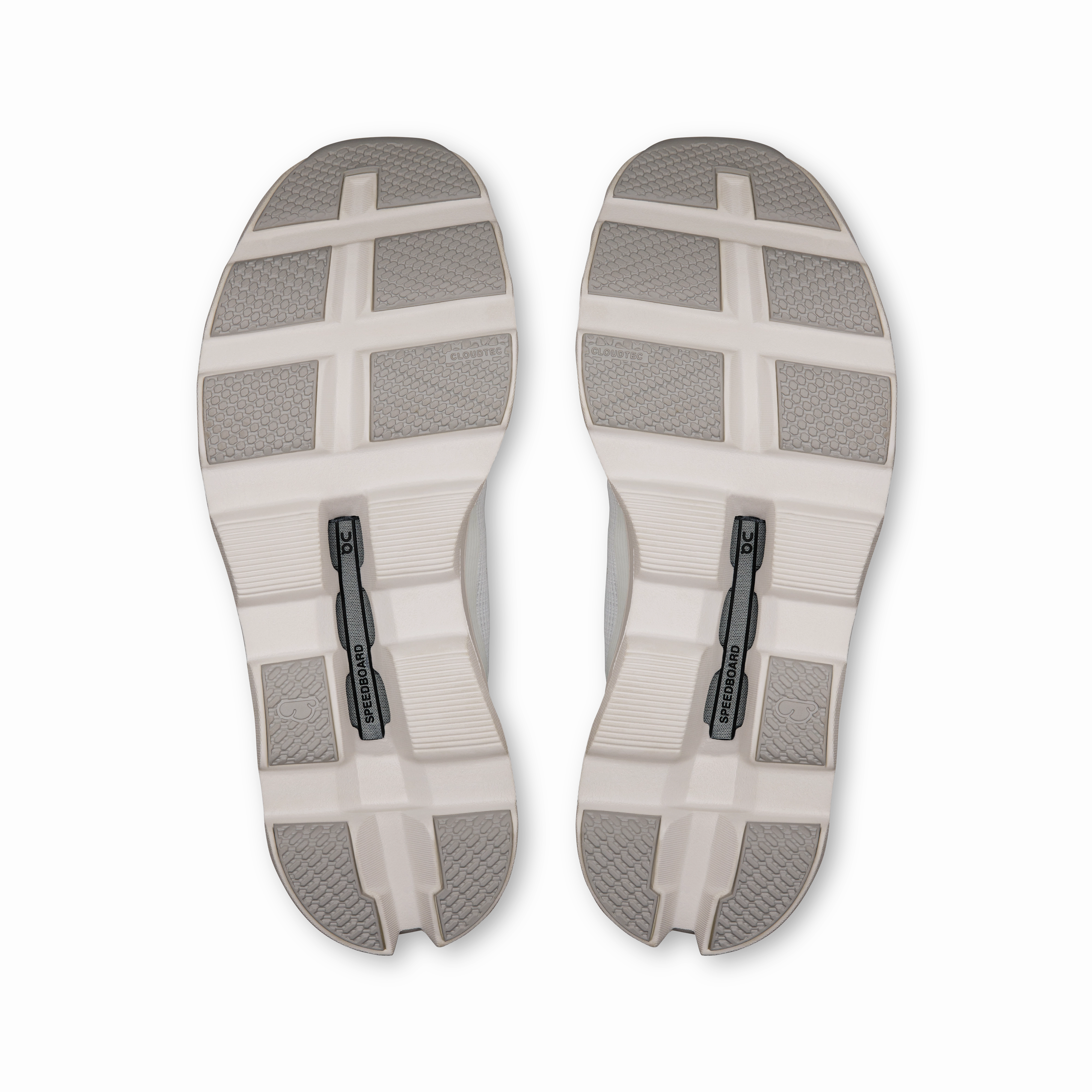 On Running Men's Cloudmonster Void Shoes - White / White limited - edition running shoes Abrasion Proof Design