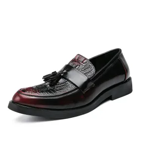 Volcanissimo 2 - Tassel Loafers  loafers for men (crocodile pattern) Commute Easy Unstructured Style