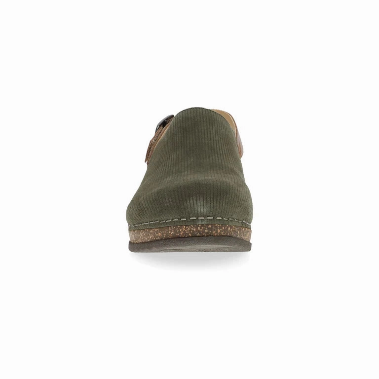 Dansko Women's Merrin Sling Back Clog in Olive Style Go