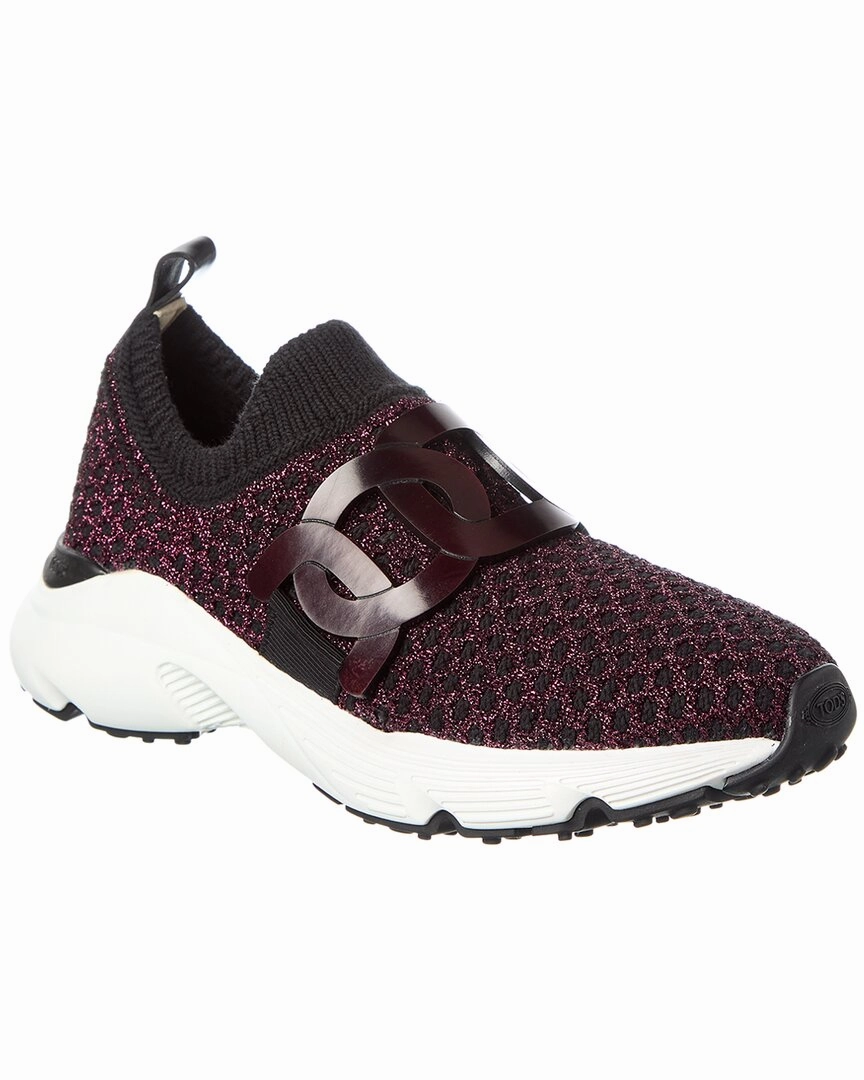 Fashion-forward style TOD??s Lurex Sneaker