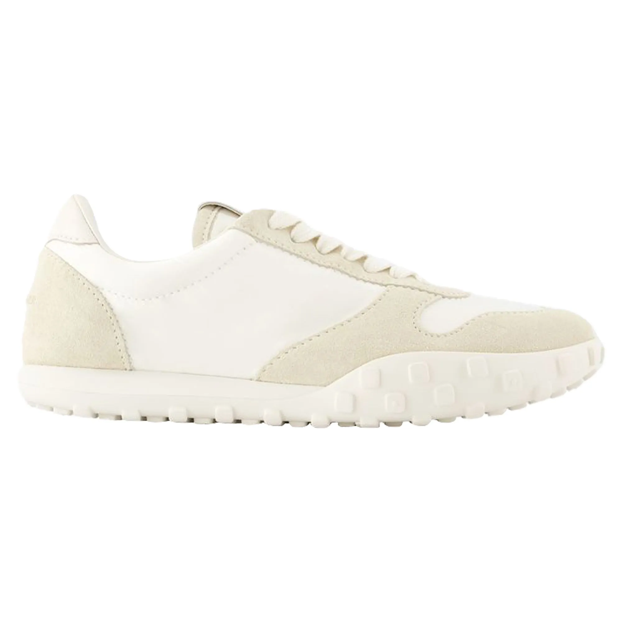 Sneakers - Jil Sander - Leather - White Cushioned Choice Ventilated Panels