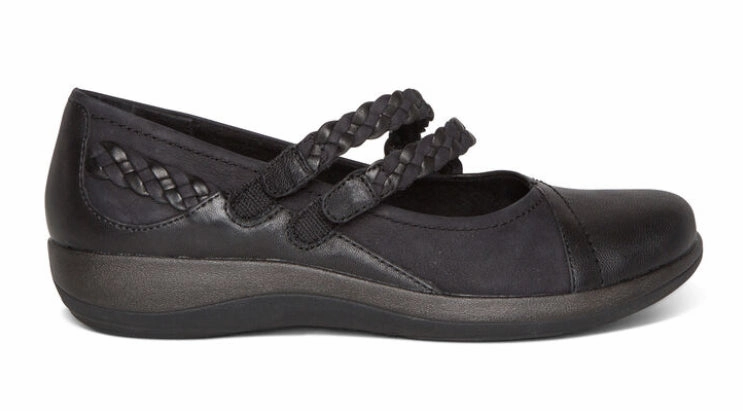 Classic Comfort Aetrex Women's Annie Mary Jane in Black