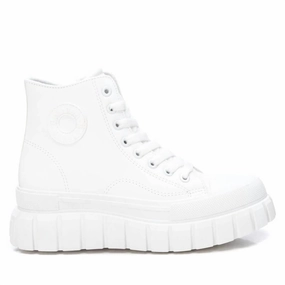 Women's Casual High Top Sneakers In White Timeless traction All-day shock absorption