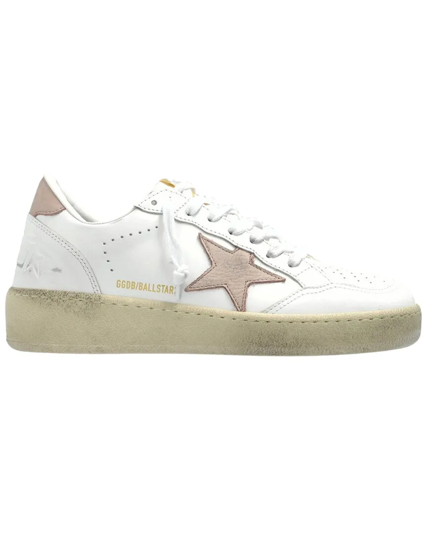 Golden Goose Ballstar 2 Leather Sneaker Cushioned Control Elastic Collar