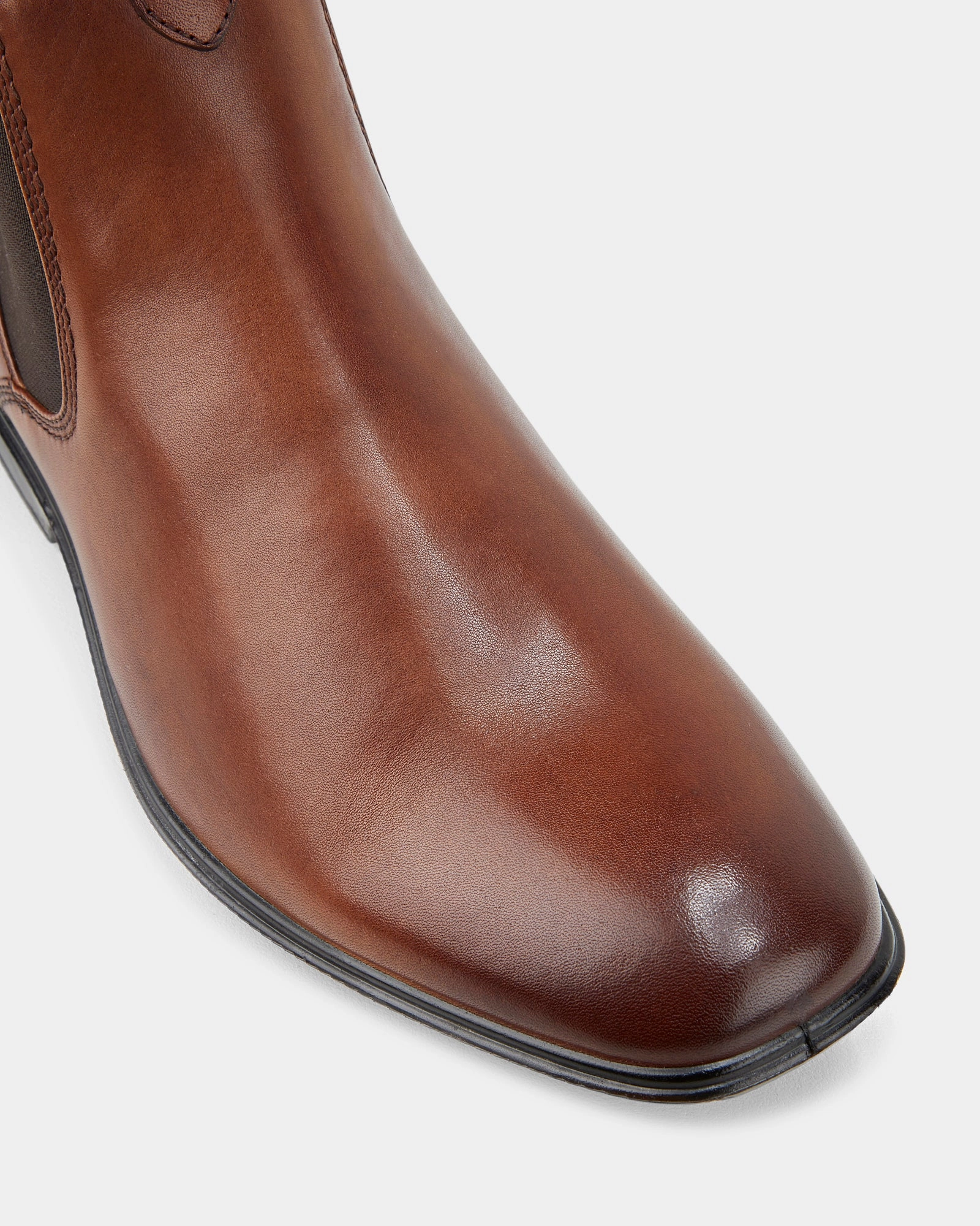 Side Support Foot Flex Chelsea Tan Burnish