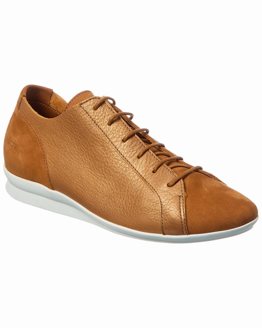 Grip Texture Air Flow Arche Nasyra Suede & Leather Sneaker