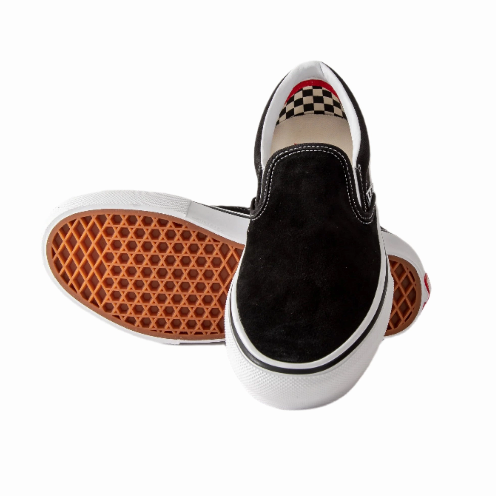 Vans - Skate Slip-On (Black/White) tactical shoes