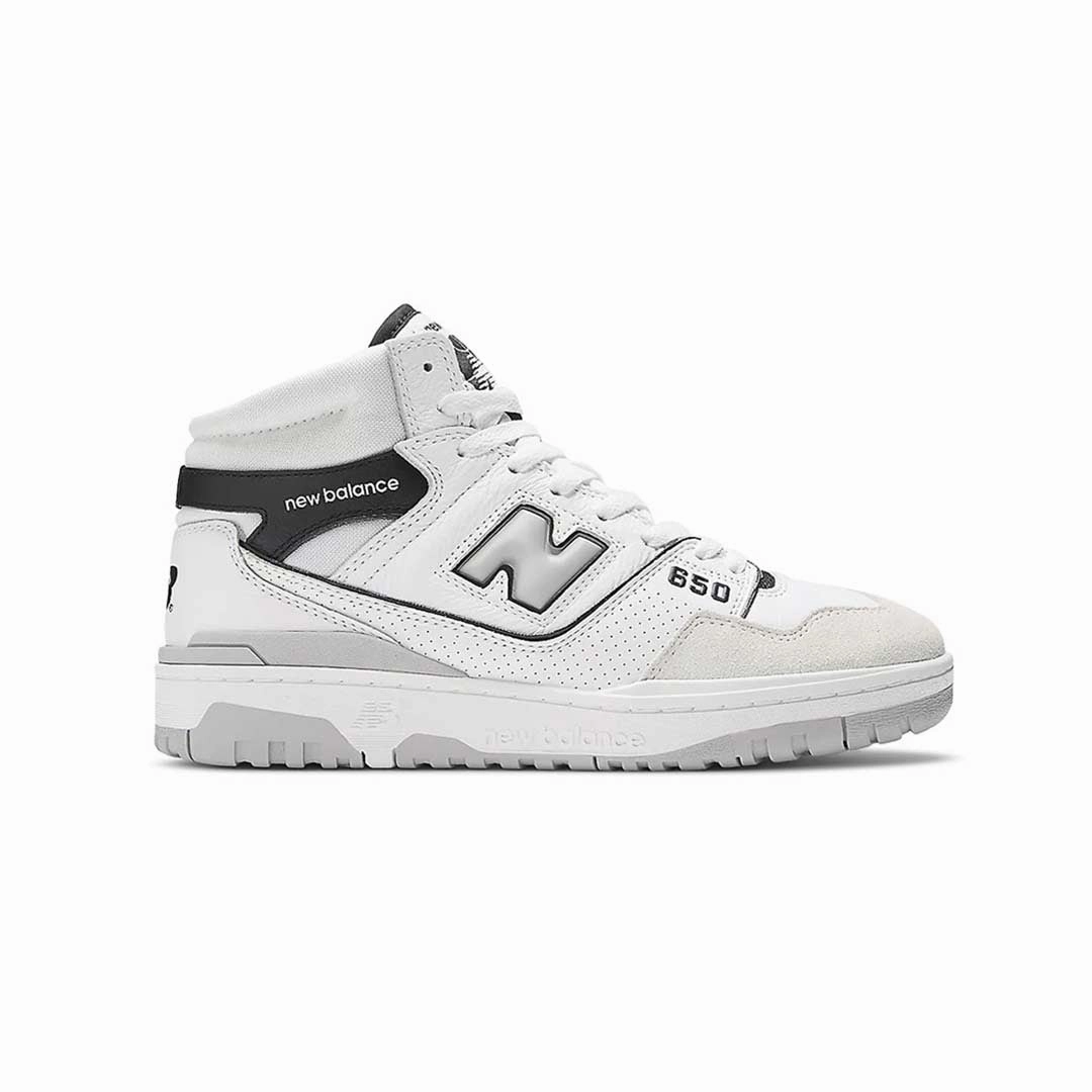 New Balance - Unisex 650 Shoes (BB650RWH-D) Good Traction Low Top