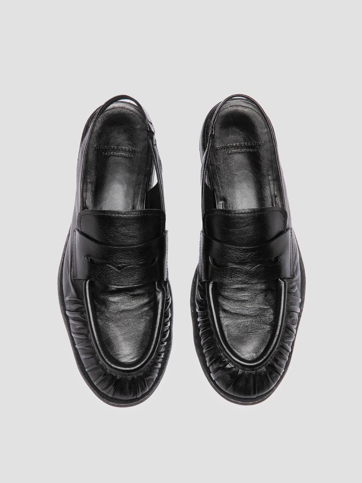 Anti Odor Urban Escape SOLITUDE 102 - Black Leather Slingback