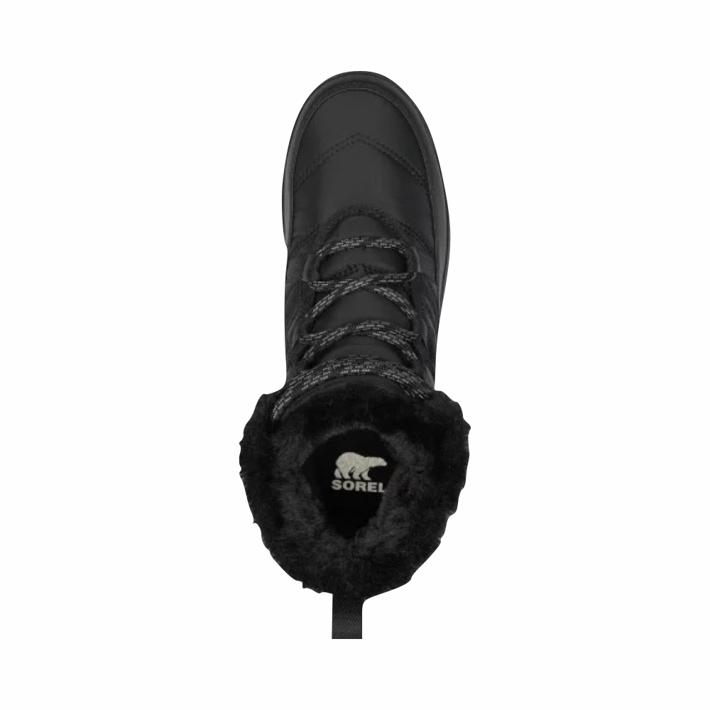 Sorel Women's Whitney II Plus Waterproof Boot in Black/Quarry Punch Hike