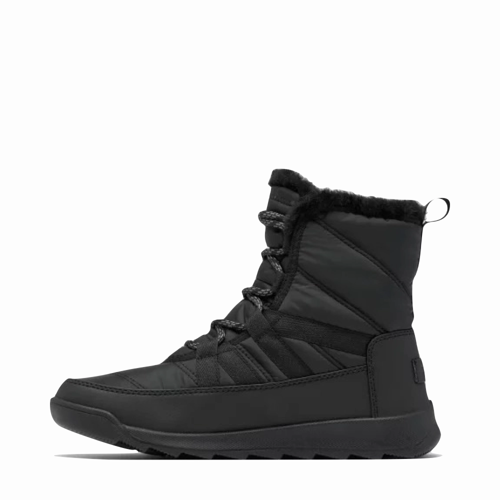 Sorel Women's Whitney II Plus Waterproof Boot in Black/Quarry soft inside
