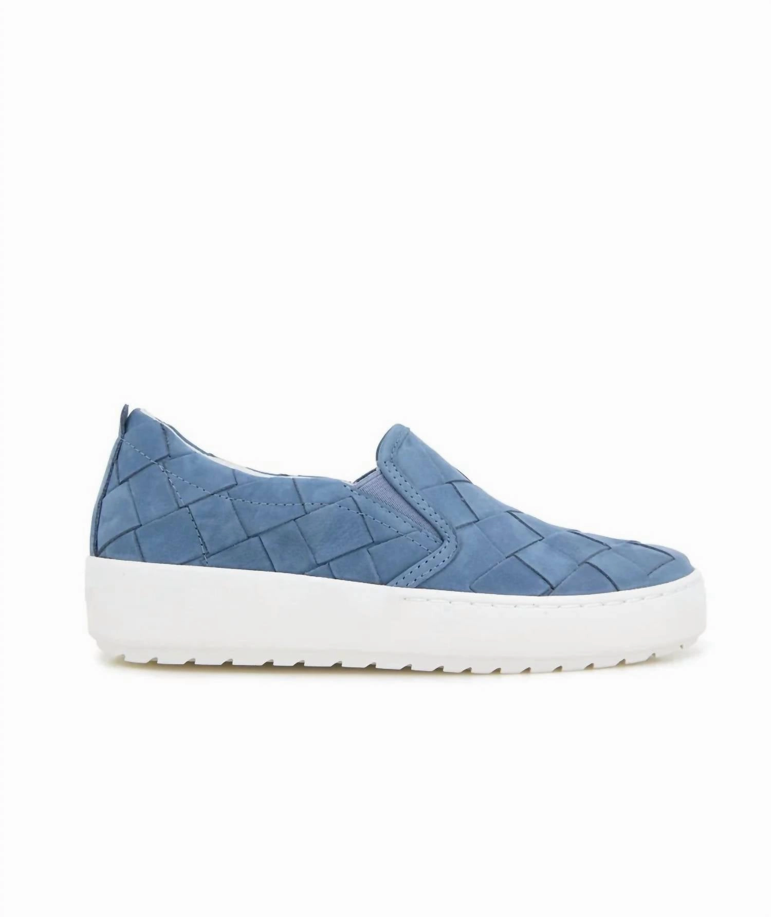 Urban Commute Women Charlotte Slip-On Sneaker In Denim