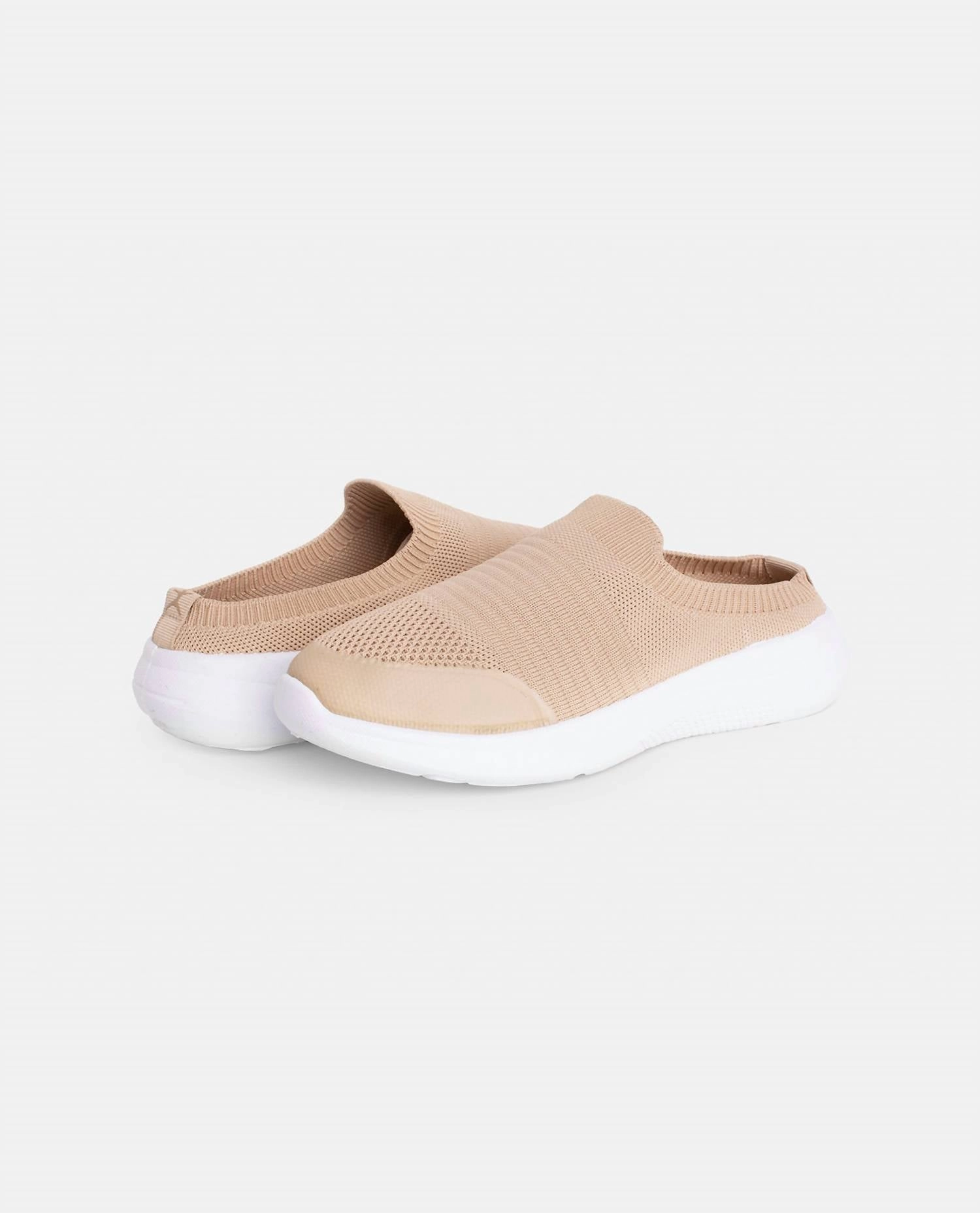Functional Look Articulated Flex Grooves Women's Calming Slip On Sneaker In Natural
