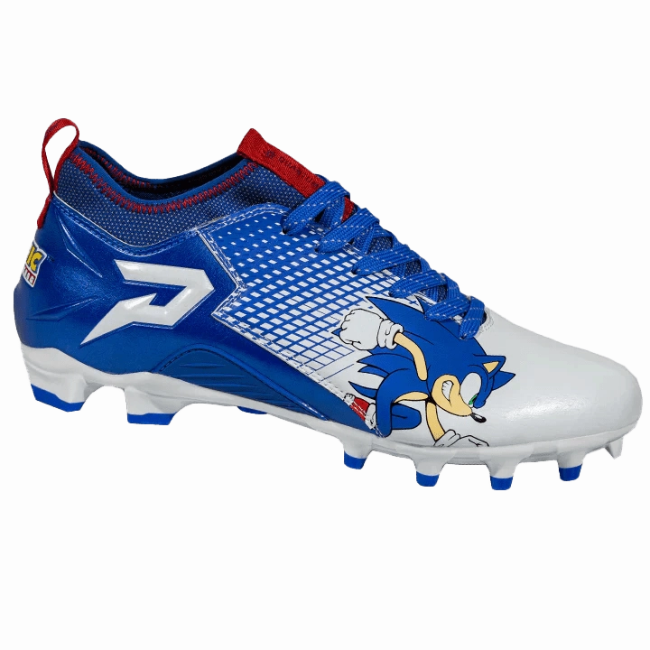 Springy Midsole Fast Fit Phenom Elite Men's Sonic the Hedgehog Quantum Speed Football Cleats