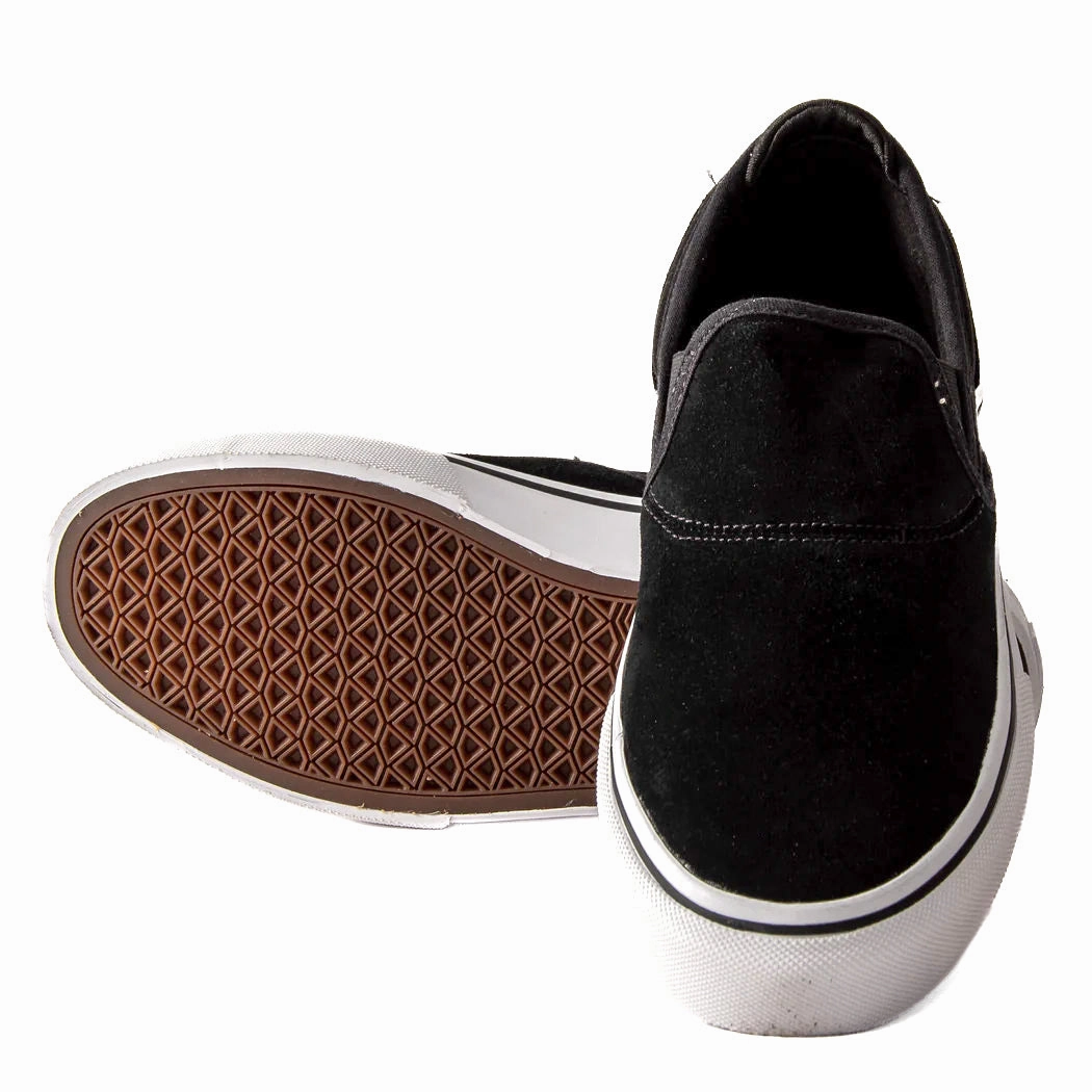 Energy   Returning barefoot running Emerica - Wino G6 Slip-On (Black/White/Gold)