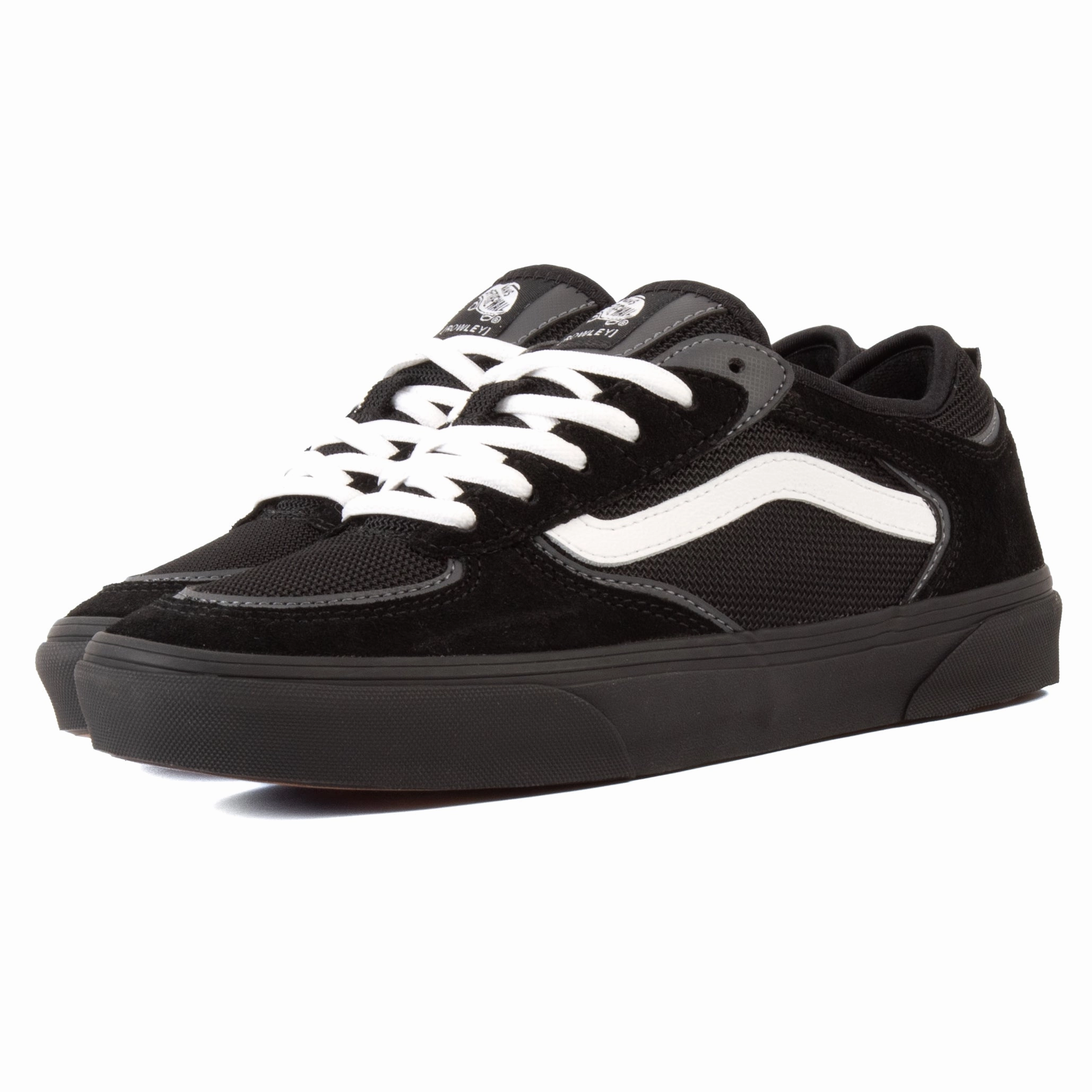 Vans - Rowley (Black/White/Black) *SALE Heart - rate control Rebound Tech