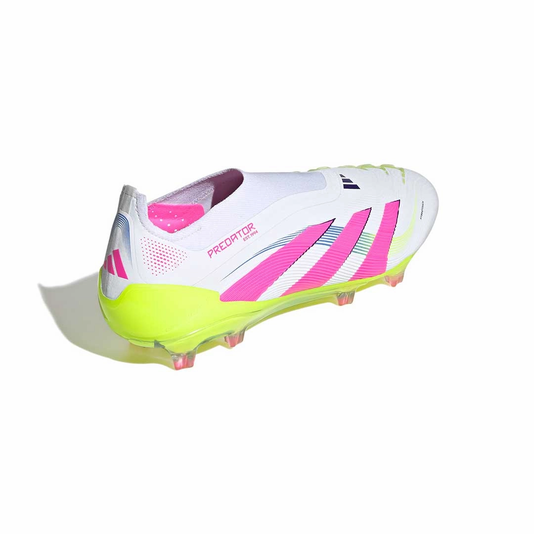 adidas - Unisex Predator Elite Laceless Firm Ground Cleats (ID3876) weekend getaways Ventilation Perforation System