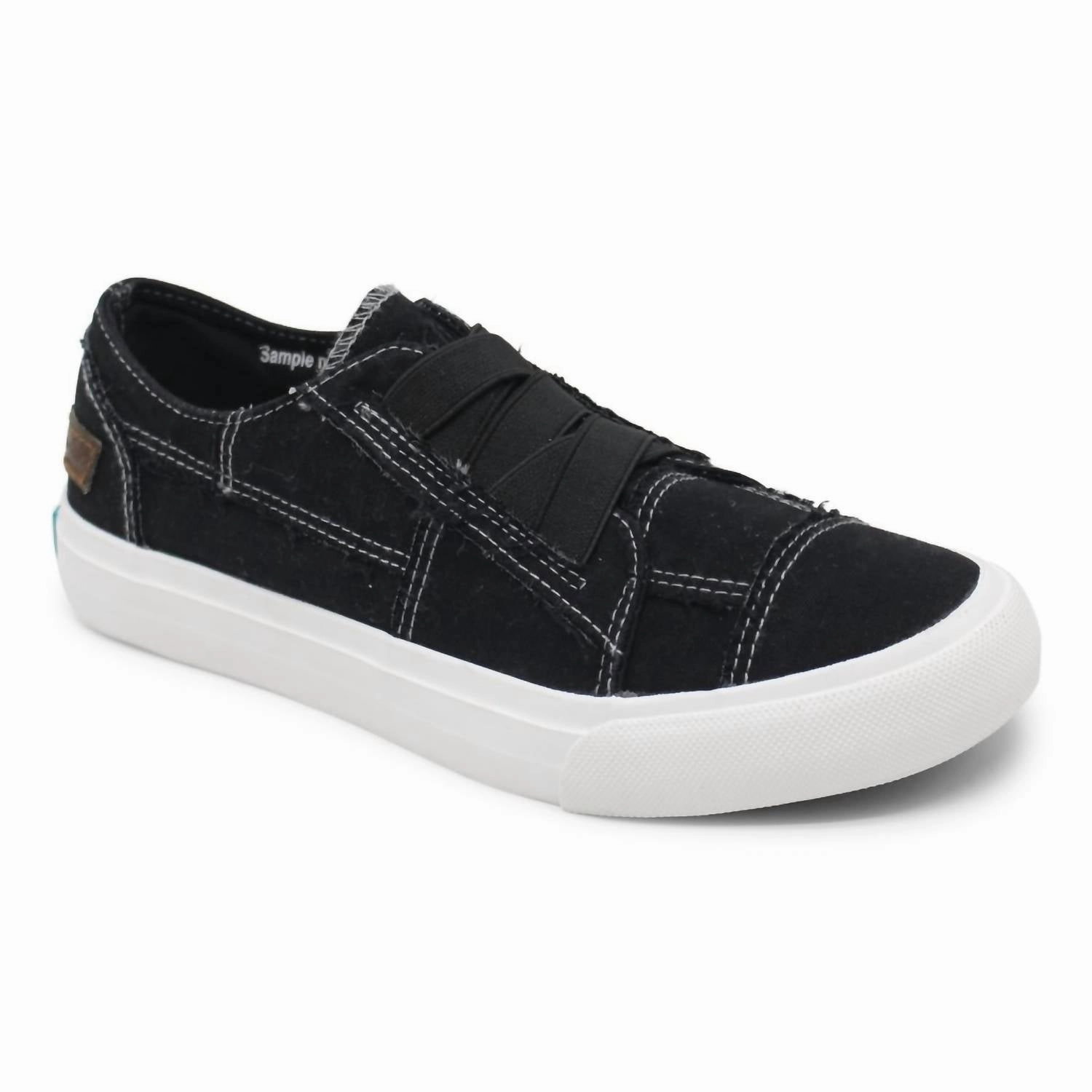 Training Gear Breathable panel Women's Marley Sneaker In Black Washed Canvas
