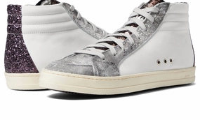 Women Skate High Top Sneaker In Cola/white/silver Fit Lifestyle Eco Materials