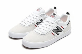New Balance - 306 OLS (White/Red) Tear Resistant Upper Fabric