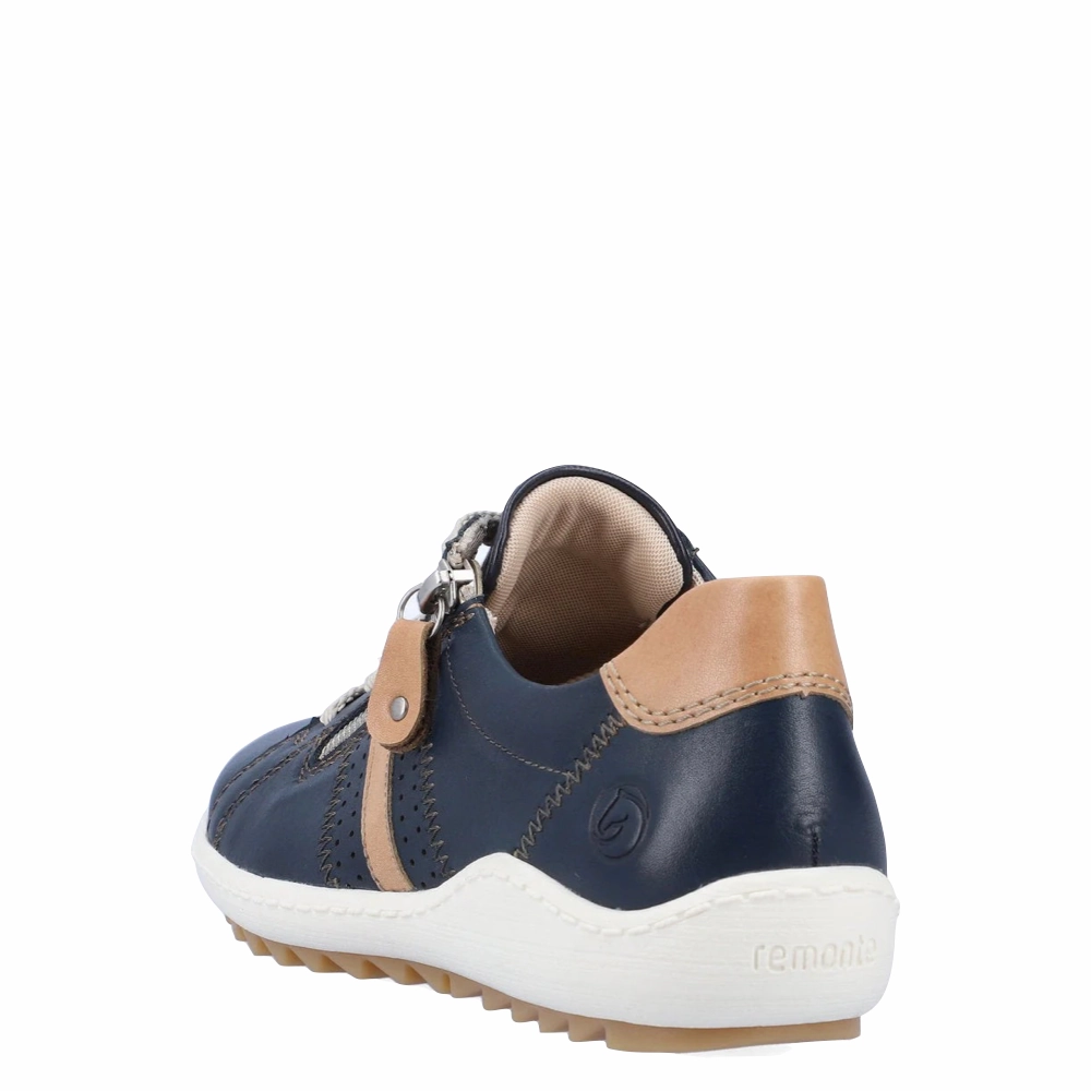 Beach Trek Remote Women's Liv 32 Lace Sneaker in Pazific Navy