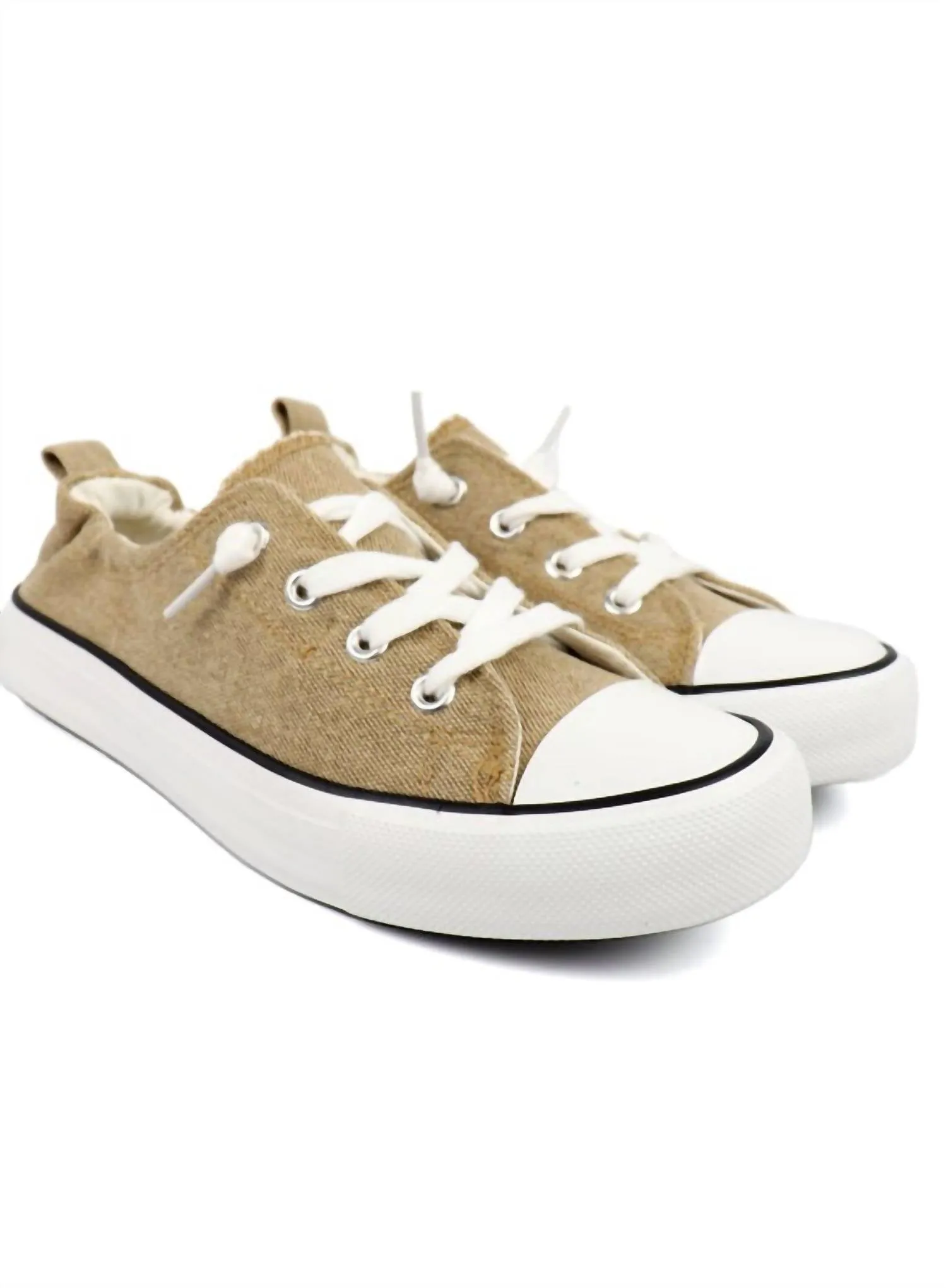 Star 23 Slip-On Sneakers In Taupe Grip tech