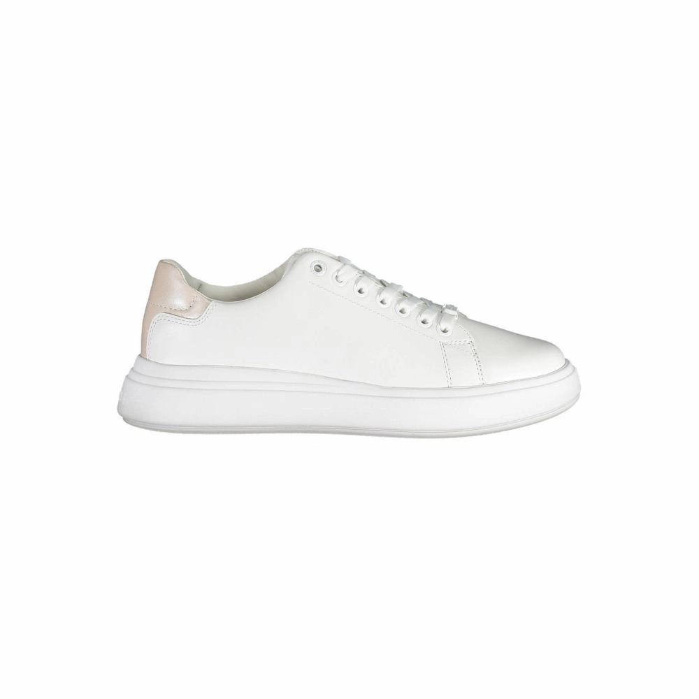 Vertical Flex Minimal Look Calvin Klein Leather Women Women's Sneaker